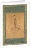 Seated Scholar, Border Fragment from the Teheran/Berlin album, c. 1605-1610 by Unknown