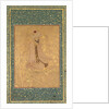 Seated Scholar, Border Fragment from the Teheran/Berlin album, c. 1605-1610 by Unknown
