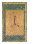 Seated Scholar, Border Fragment from the Teheran/Berlin album, c. 1605-1610 by Unknown