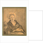 Seated Woman with a Cat, c. 1776 by Jean-Michel the Younger Moreau
