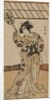 Segawa Kikunojo II as the Referee of a Wrestling Match, c. late 1770s by Katsukawa Shunsho