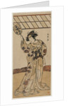 Segawa Kikunojo II as the Referee of a Wrestling Match, c. late 1770s by Katsukawa Shunsho