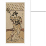 Segawa Kikunojo II as the Referee of a Wrestling Match, c. late 1770s by Katsukawa Shunsho