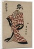 Segawa Michinosuke Wearing a Padded Plaid Robe, c. 1805 by Utagawa Toyokuni