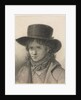 Self-Portrait in a Hat, c. 1790 by Anne-Louis Girodet de Roucy-Trioson
