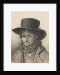Self-Portrait in a Hat, c. 1790 by Anne-Louis Girodet de Roucy-Trioson