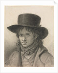 Self-Portrait in a Hat, c. 1790 by Anne-Louis Girodet de Roucy-Trioson