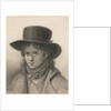 Self-Portrait in a Hat, c. 1790 by Anne-Louis Girodet de Roucy-Trioson
