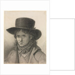 Self-Portrait in a Hat, c. 1790 by Anne-Louis Girodet de Roucy-Trioson