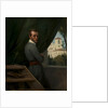Self-Portrait in Rome, 1832 by Horace Vernet