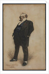 Self-Portrait in the Role of M. Prudhomme, 1873 by Henry Bonaventure Monnier