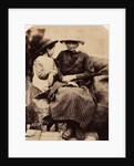 Servants at Rhagatt, Corwen, North Wales, c. 1860 by John Lloyd