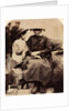 Servants at Rhagatt, Corwen, North Wales, c. 1860 by John Lloyd