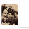 Servants at Rhagatt, Corwen, North Wales, c. 1860 by John Lloyd