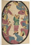 Seven Heroes or Warriors Killing Abhimanya, Son of Arjuna, 1800s by Unknown