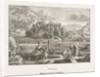 Seven Views in Salzburg and Berchtesgaden: Monday: Rosenecker Garden Salzburg, 1823 by Ferdinand Olivier