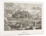 Seven Views in Salzburg and Berchtesgaden: Monday: Rosenecker Garden Salzburg, 1823 by Ferdinand Olivier