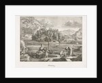 Seven Views in Salzburg and Berchtesgaden: Monday: Rosenecker Garden Salzburg, 1823 by Ferdinand Olivier