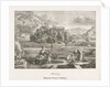 Seven Views in Salzburg and Berchtesgaden: Monday: Rosenecker Garden Salzburg, 1823 by Ferdinand Olivier