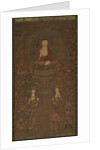 Shakyamuni Triad with the Sixteen Protectors of the Great Wisdom Sutra, 1300s by Unknown