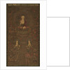 Shakyamuni Triad with the Sixteen Protectors of the Great Wisdom Sutra, 1300s by Unknown