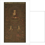 Shakyamuni Triad with the Sixteen Protectors of the Great Wisdom Sutra, 1300s by Unknown