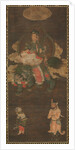 Shakyamuni Triad: Buddha Attended by Manjushri and Samantabhadra, late 1300s by Unknown