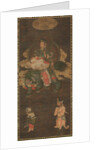 Shakyamuni Triad: Buddha Attended by Manjushri and Samantabhadra, late 1300s by Unknown