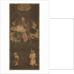 Shakyamuni Triad: Buddha Attended by Manjushri and Samantabhadra, late 1300s by Unknown