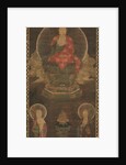 Shakyamuni Triad: Buddha Attended by Manjushri and Samantabhadra, late 1300s by Unknown