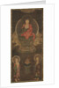 Shakyamuni Triad: Buddha Attended by Manjushri and Samantabhadra, late 1300s by Unknown