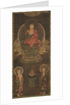 Shakyamuni Triad: Buddha Attended by Manjushri and Samantabhadra, late 1300s by Unknown