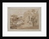 Sheep and Cows, 1790s by Giovanni Domenico Tiepolo
