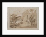 Sheep and Cows, 1790s by Giovanni Domenico Tiepolo