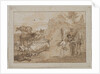 Sheep and Cows, 1790s by Giovanni Domenico Tiepolo