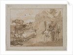 Sheep and Cows, 1790s by Giovanni Domenico Tiepolo