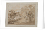 Sheep and Cows, 1790s by Giovanni Domenico Tiepolo