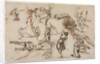 Sheet of Sketches, 1819 by Théodore Géricault