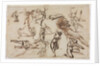 Sheet of Sketches, 1819 by Théodore Géricault
