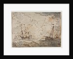 Ships at Sea, 17th century by Ludolf Backhuysen