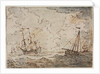 Ships at Sea, 17th century by Ludolf Backhuysen