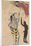 Shiva Bearing Aloft the Body of His Sati, 1800s by Unknown