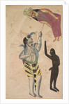 Shiva Bearing Aloft the Body of His Sati, 1800s by Unknown