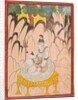 Shiva seated on a Throne in a landscape, c. 1760 by Unknown