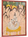 Shiva seated on a Throne in a landscape, c. 1760 by Unknown