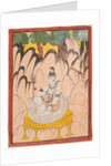 Shiva seated on a Throne in a landscape, c. 1760 by Unknown