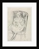 Simone Seated, c. 1903 by Mary Cassatt