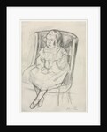 Simone Seated, c. 1903 by Mary Cassatt