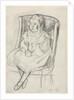 Simone Seated, c. 1903 by Mary Cassatt