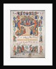 Single Leaf Excised from an Antiphonary: Inital A[spiciens a longe] with Christ in Majesty by Unknown
